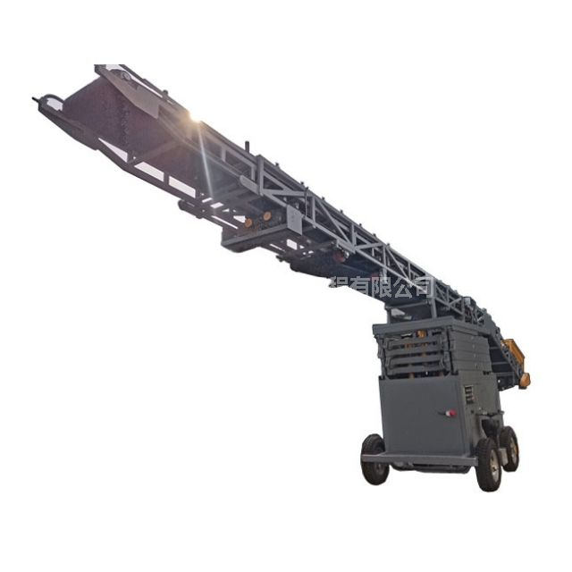 Image of mobile hydraulic telescopic lifting and filling belt conveyor